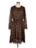 Unbranded Floral Black Casual Dress Size L (estimated) - photo 1