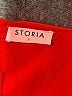 Storia 100% Polyester Red Cocktail Dress Size S - photo 7