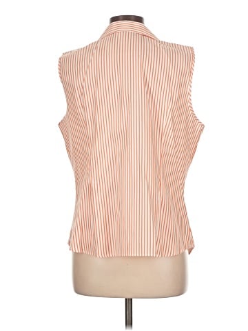 Jones New York Signature Sleeveless Button-Down Shirt (view 2)