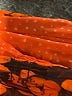 Unbranded Print Orange Casual Dress Size M (estimated) - photo 7