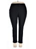 Gap Solid Black Active Pants Size 18 - photo 1