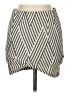 Stradivarius Chevron-herringbone Gray Casual Skirt Size M - photo 1