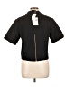 Citrine Grey Black Short Sleeve Top Size L - photo 2