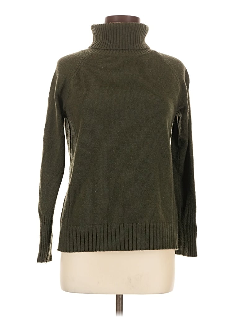 Pre-owned Goodthreads Turtleneck Sweater In Green