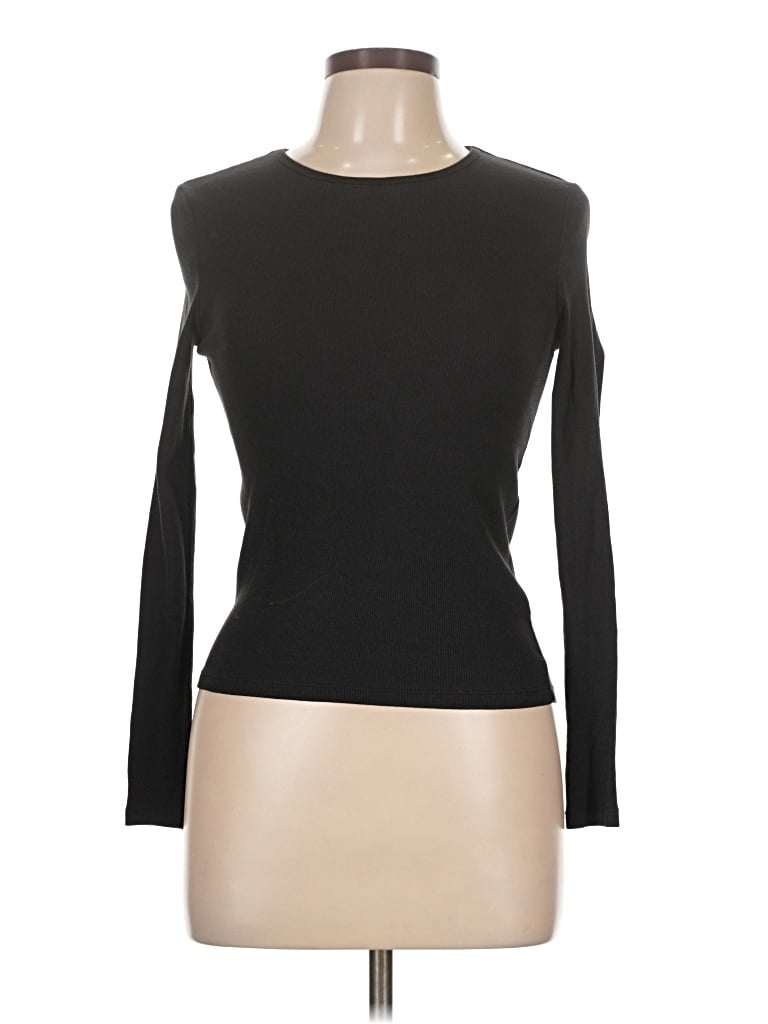 Pre-owned Cotton On Long Sleeve T-shirt In Black