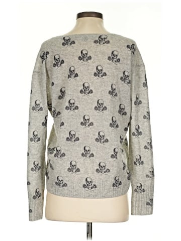 Skull Cashmere Cashmere Pullover Sweater (view 2)