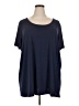 Roaman's Blue Short Sleeve T-Shirt Size 26 (2X) - photo 1