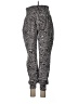 Athleta Animal Print Gray Casual Pants Size M - photo 1