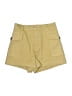 FRAME Solid Yellow Khaki Shorts Size 24 waist - photo 1