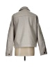 Banana Republic 100% Polyester Solid Gray Coat Size L - photo 2