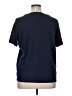 Koret Blue Short Sleeve Top Size XL - photo 2