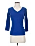 Frank Lyman Design Blue 3/4 Sleeve Top Size 2 - photo 1