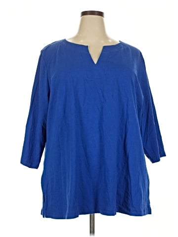Jessica London 3/4 Sleeve T-Shirt (view 1)