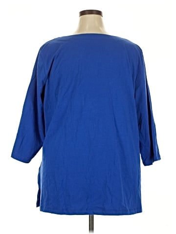 Jessica London 3/4 Sleeve T-Shirt (view 2)