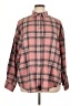 Anrabess Plaid Red Long Sleeve Button-Down Shirt Size XXL - photo 1
