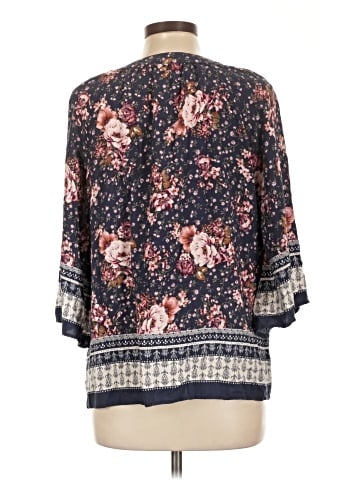 Krazy Kat 3/4 Sleeve Blouse (view 2)