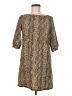 Lola Animal Print Tan Casual Dress Size M (estimated) - photo 1