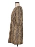Lola Animal Print Tan Casual Dress Size M (estimated) - photo 5