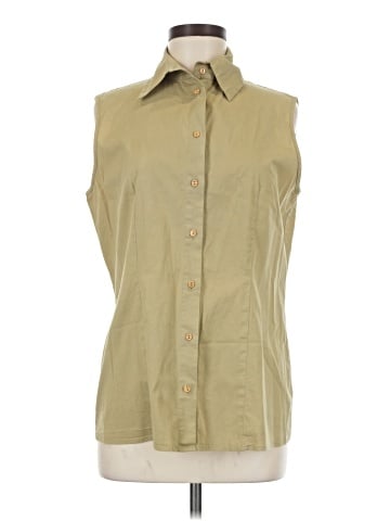 Caroll Sleeveless Button-Down Shirt (view 1)