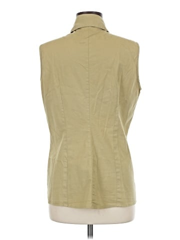 Caroll Sleeveless Button-Down Shirt (view 2)