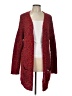 Adea Houndstooth Red Cardigan Size L - photo 1