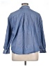 Gap Body Solid Blue 3/4 Sleeve Button-Down Shirt Size XL (estimated) - photo 2