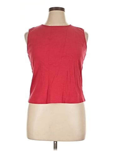 Christopher & Banks Sleeveless T-Shirt (view 1)