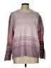Ella Moss Color Block Pink Pullover Sweater Size L - photo 1