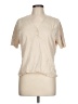 CAbi Ivory Short Sleeve Blouse Size L - photo 1
