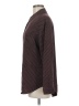 Treasure & Bond Polka Dots Brown Long Sleeve Button-Down Shirt Size M - photo 5