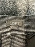 Ann Taylor LOFT Chevron-herringbone Gray Dress Pants Size 4 - photo 6