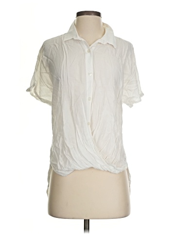 BCBGeneration Short Sleeve Blouse (view 1)