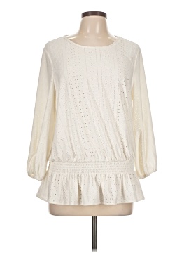 Adrianna Papell Long Sleeve Blouse