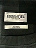Essentials 100% Cotton Floral Black Pullover Sweater Size 0 - photo 6