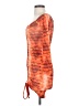 PrettyLittleThing Tie-dye Orange Casual Dress Size 4 - photo 5