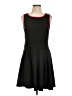 MOD Lusive Color Block Black Casual Dress Size L - photo 1