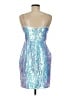 NBD 100% Polyester Blue Cocktail Dress Size M - photo 2