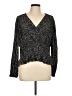 Universal Thread 100% Polyester Black Long Sleeve Blouse Size L - photo 1