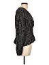 Universal Thread 100% Polyester Black Long Sleeve Blouse Size L - photo 4