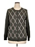 Croft & Barrow Argyle Green Long Sleeve Top Size XL - photo 1