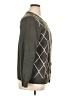 Croft & Barrow Argyle Green Long Sleeve Top Size XL - photo 4