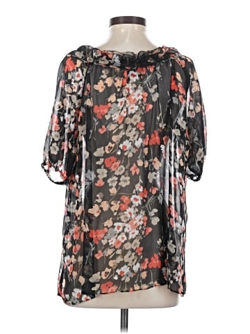 Apostrophe Short Sleeve Blouse (view 2)
