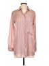 Zara 100% Polyester Pink Long Sleeve Blouse Size S - photo 1