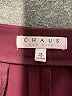 Chaus Color Block Burgundy Active Pants Size 12 - photo 7