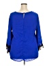 C established 1946 Blue 3/4 Sleeve Blouse Size 18 - photo 2