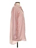 Zara 100% Polyester Pink Long Sleeve Blouse Size S - photo 4