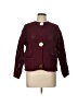 Unbranded 100% Polyester Burgundy Cardigan Size L - photo 1
