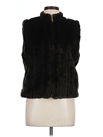 Ann Taylor LOFT Faux Fur Vest (view 1)