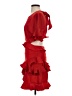 Storia 100% Polyester Red Cocktail Dress Size S - photo 5