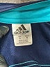 Adidas 100% Polyester Blue Track Jacket Size 5 - photo 3